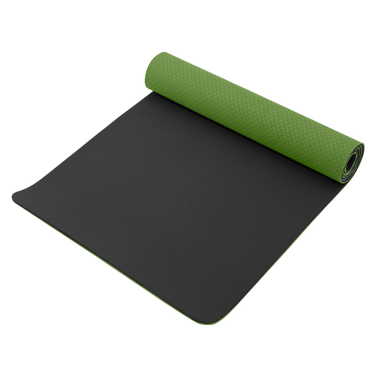 RAY STAR 6mm Double Layer Green TPE Yoga Mat for Premium Pilates Fitne – Ray  Star Home Decor