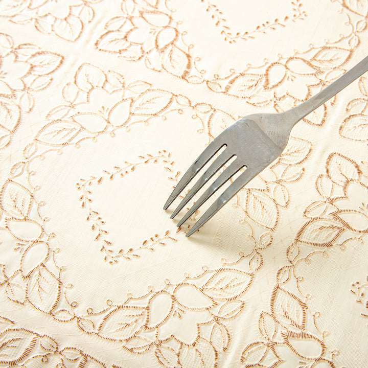 Ray Star Golden lace Tablecloth Oilcloth Waterproof holiday